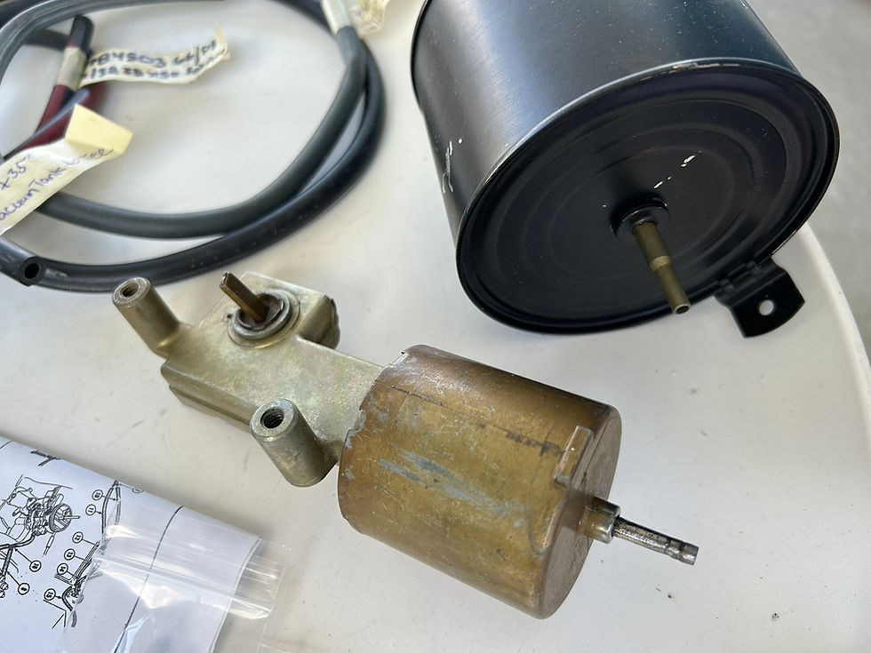 Thumbnail: 1966 Pontiac Full Size  Bonneville Catalina  Vacuum Trunk Release Kit 984646