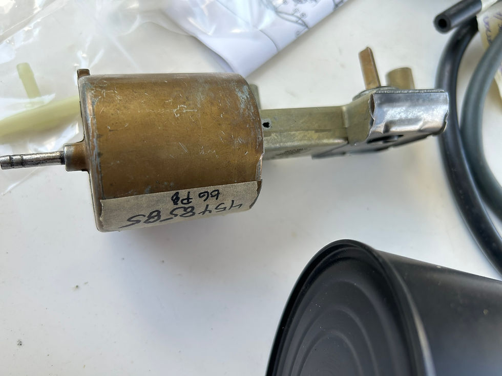 Thumbnail: 1966 Pontiac Full Size  Bonneville Catalina  Vacuum Trunk Release Kit 984646