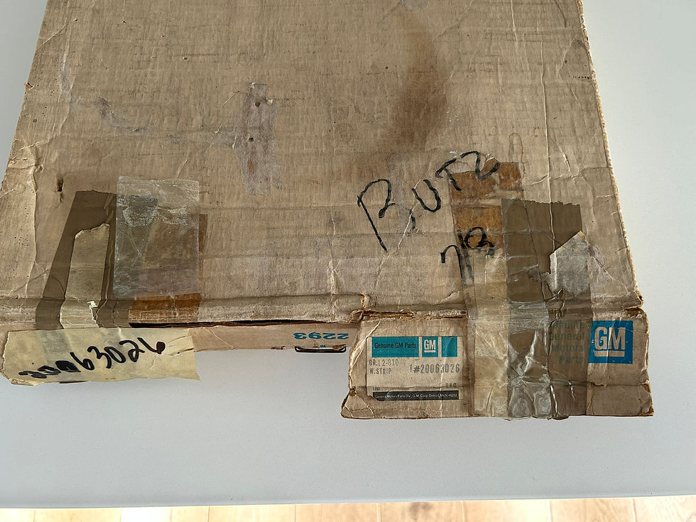 Thumbnail: 1978-1990 A/B/G Body CA1/CF5 AstroRoof Housing Weatherstrip/Seal 20063026