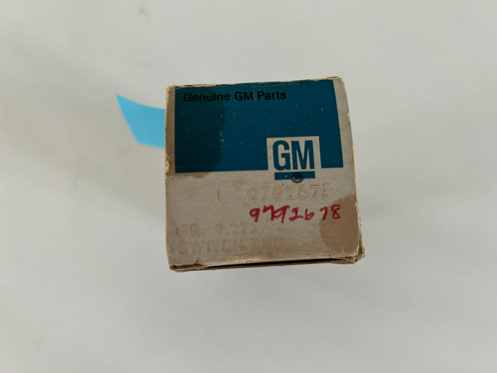 Thumbnail: 1967 Pontiac Full Size P/8 A/C Compressor by-pass Toggle Switch 9792678