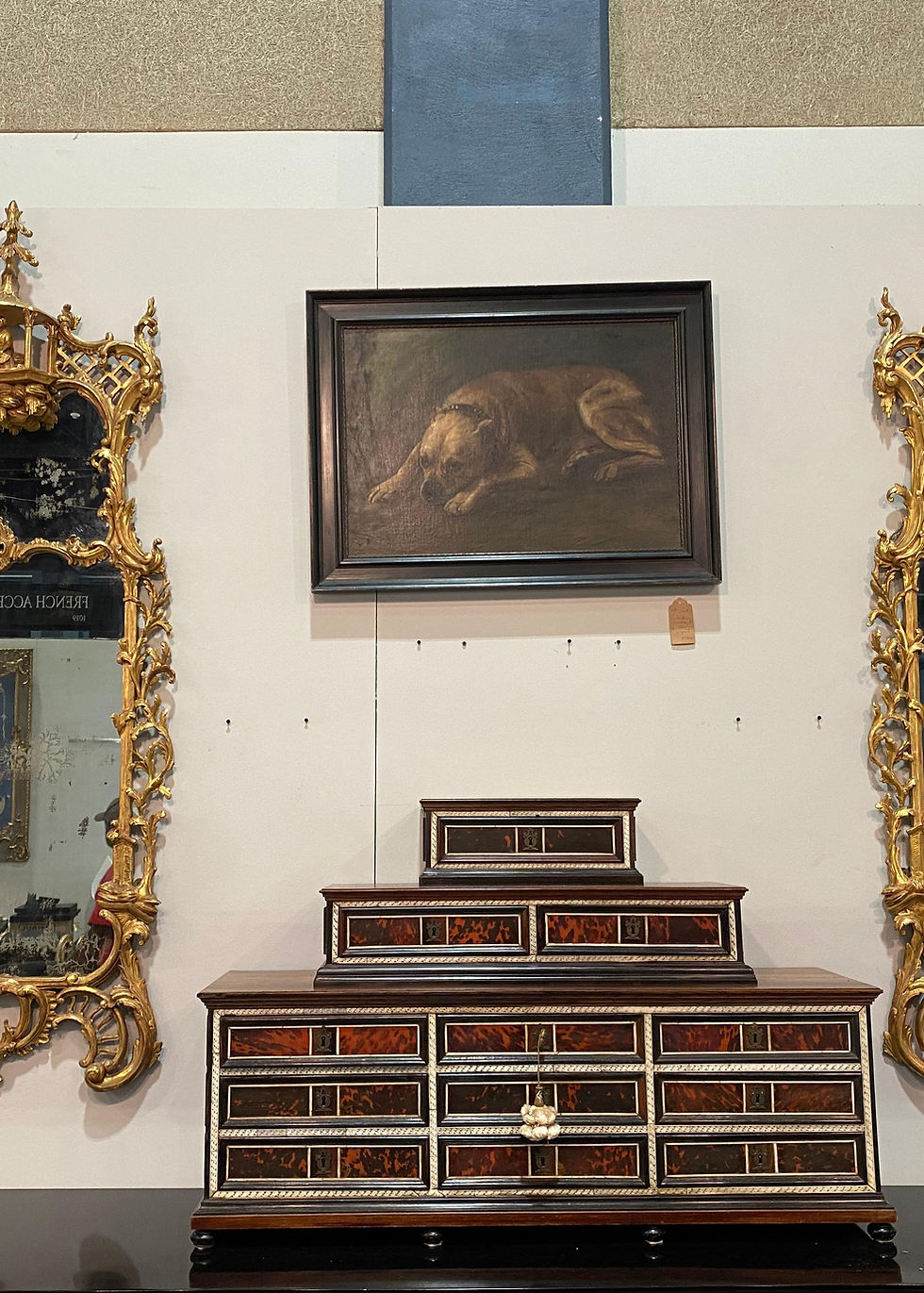 Thumbnail: Incredible Pair 18th Century Georgian Chinese Chippendale Mirrors Florian Papp