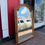 Thumbnail: 7’4” Tall 19th Century Continental Pine Mirror