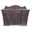 Thumbnail: 19th Century, Anglo Indian 4 Door Credenza with Carved Pineapple Backsplash