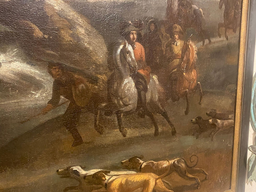 Thumbnail: 17th-Early 18th Century Dutch Hunt Scene