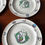 Thumbnail: Rare and Unusual Set of 12 Wedgwood Dragon Decorated Plates