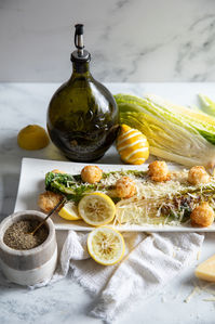 Grilled Romaine Salad