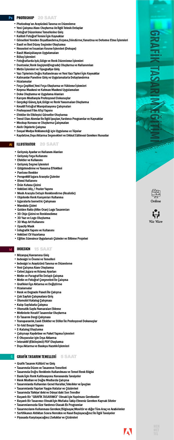 grafik tasarım eğitim içeriği