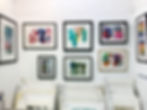 Exhibition of prints by Carolyn Fuller at Greenwich Printmakers gallery