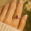 Thumbnail: Teardrop 9ct Gold Ring