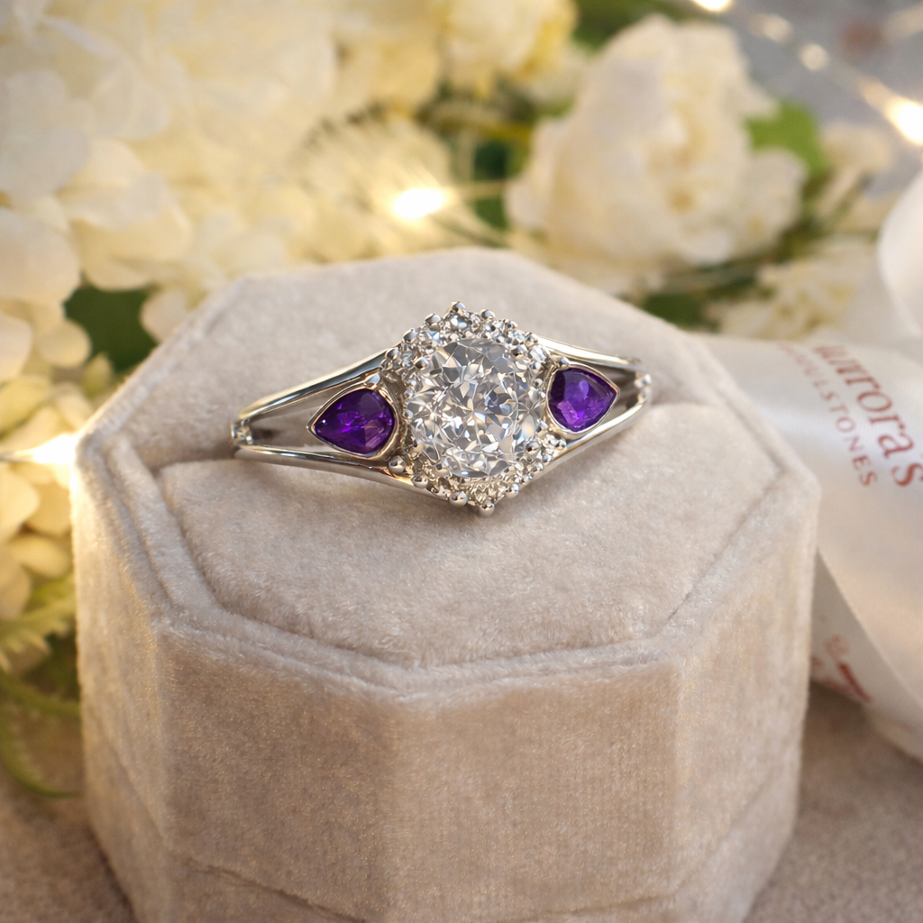 Celestial Silver CZ  Ring