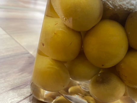 おいしい梅になりますように