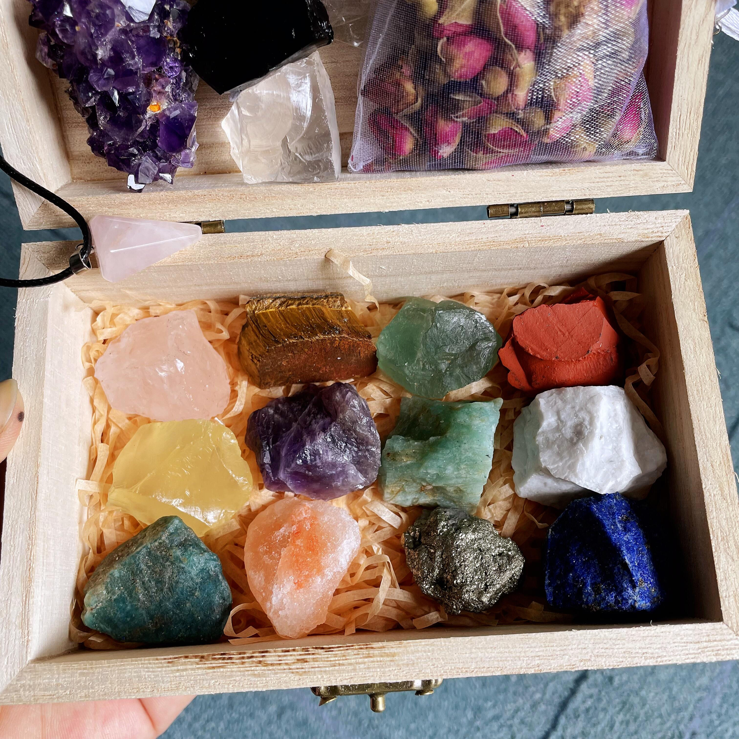 Custom Natural Stone Crystal Crafts Chakra Stones Crystals Healing Stones