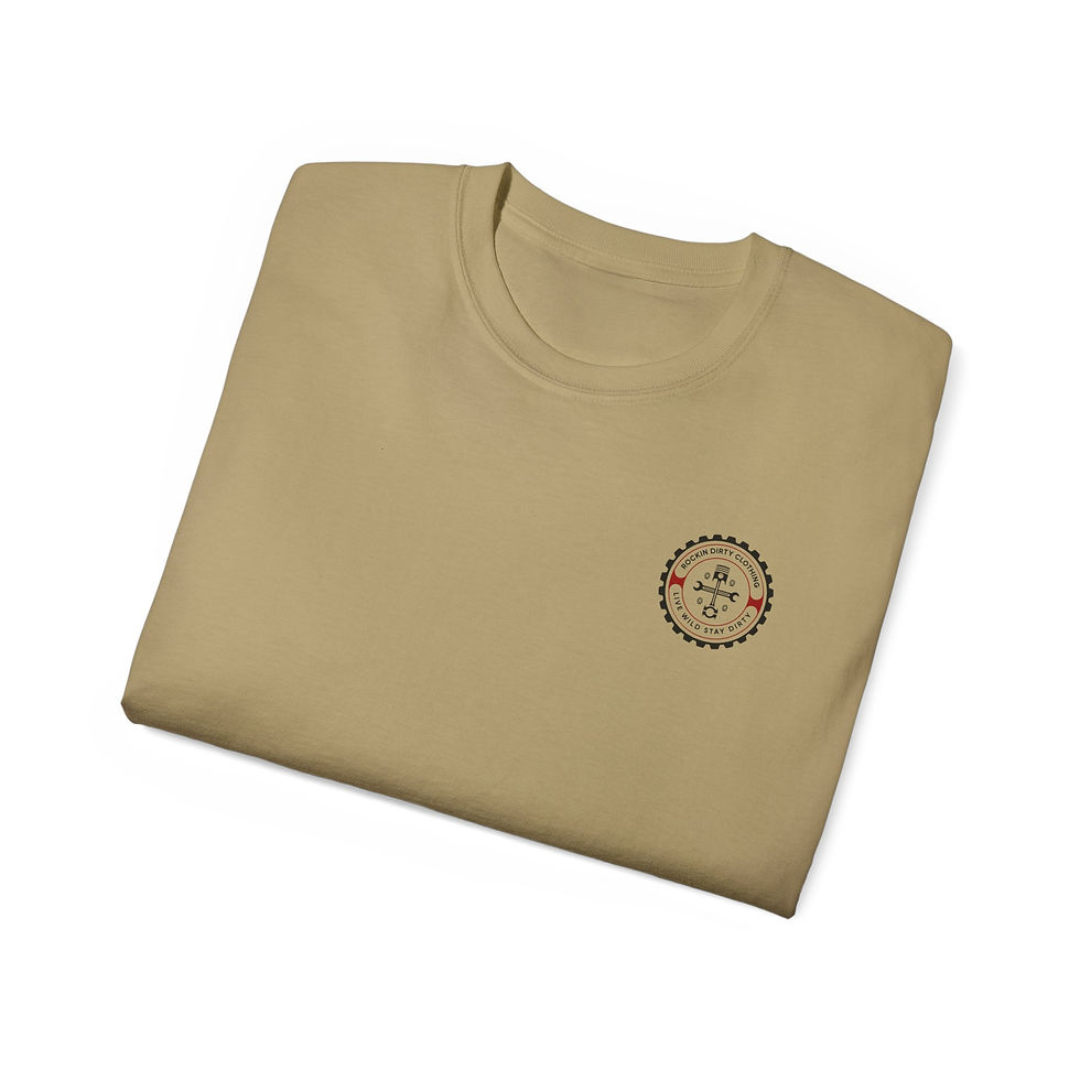 Thumbnail: Tan Moto 2 stroke Ultra Cotton Tee