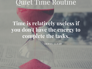 Quiet Time Routine