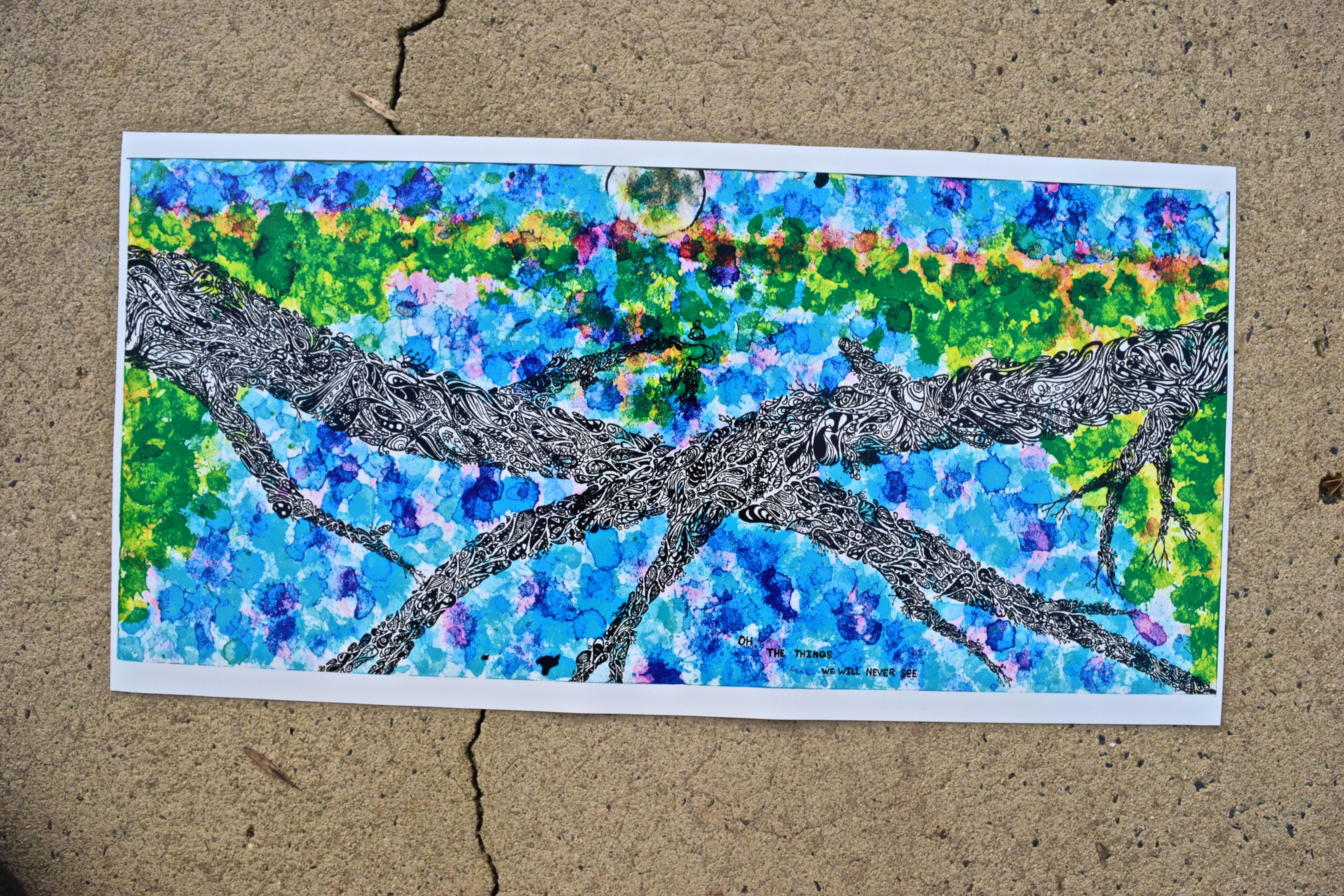 Poster: Oh the things we will never see.