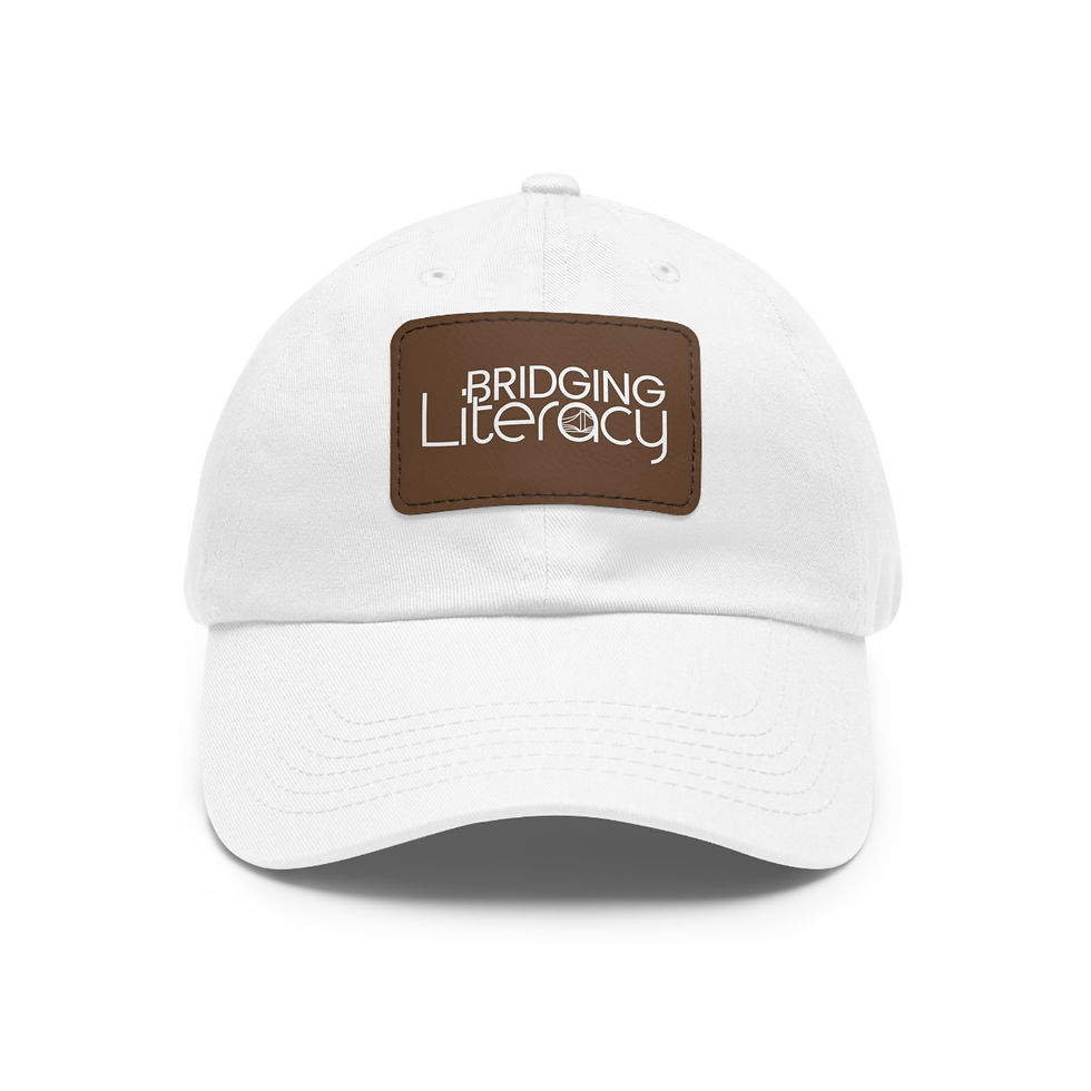 Miniatura: Dad Hat with Leather Patch (Rectangle)