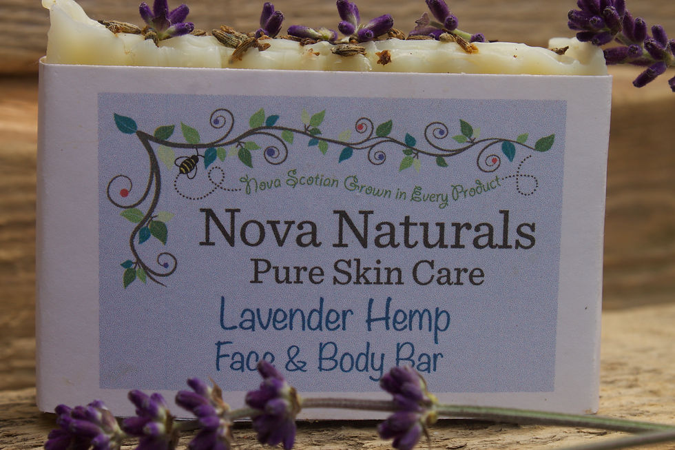 Thumbnail: Lavender Hemp Face & Body Bar
