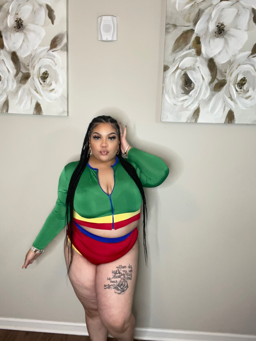 Thumbnail: Island Gyal Swim Suit. 