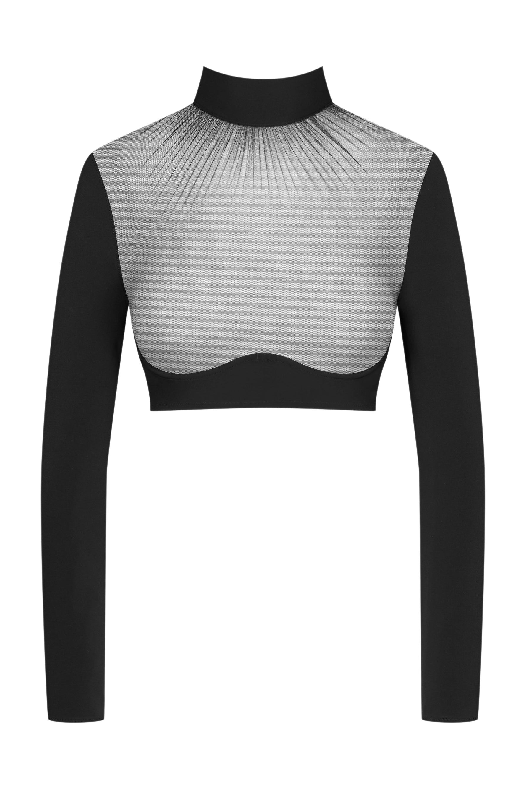 Top Foulard Manches Longues SCANDALE