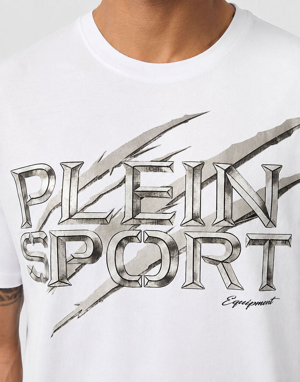 Thumbnail: Round Neck T-Shirt Stone Logo PLEIN SPORT