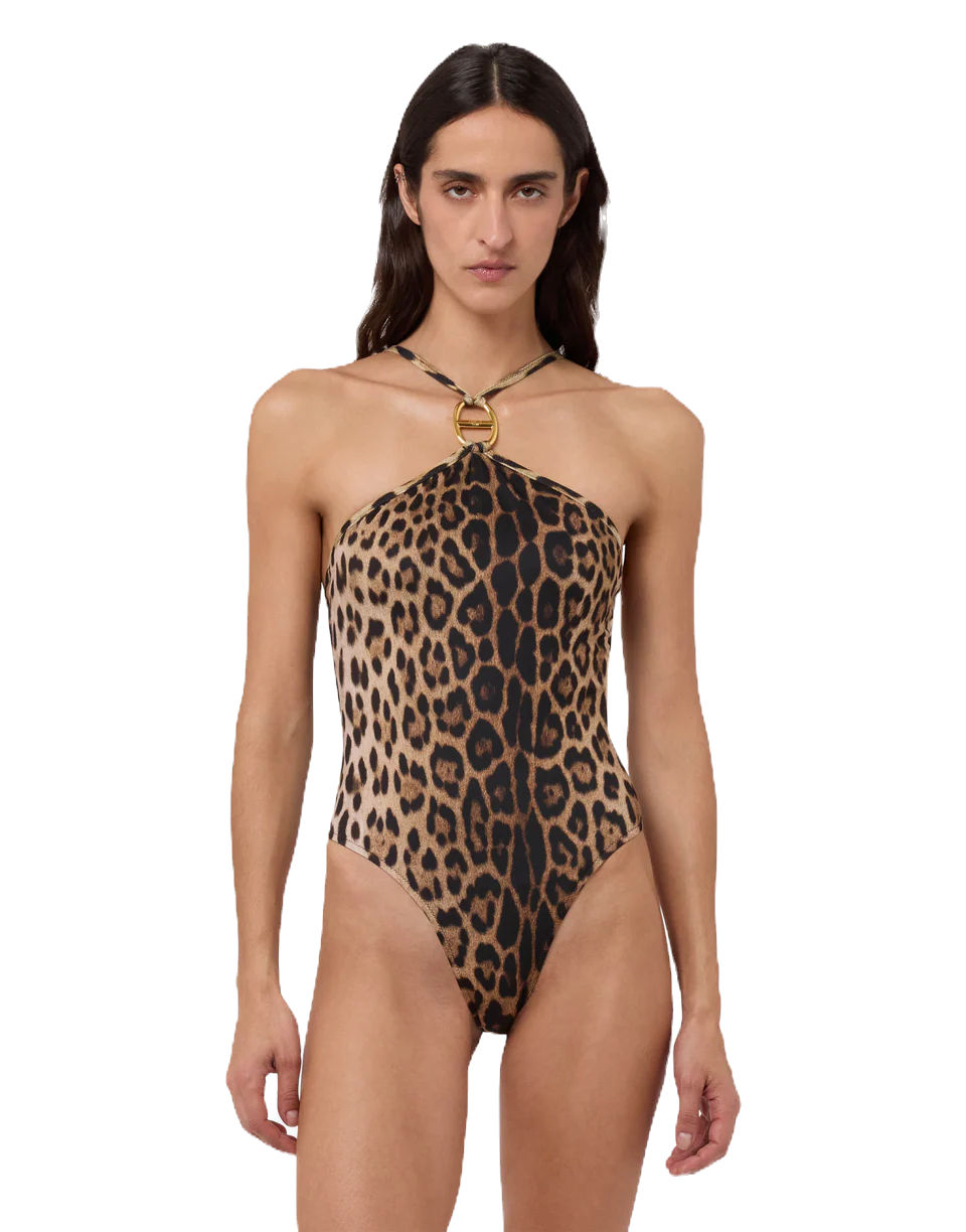 Maillot de bain une pièce imprimé MOSCHINO Paris  Glamour Tenerife