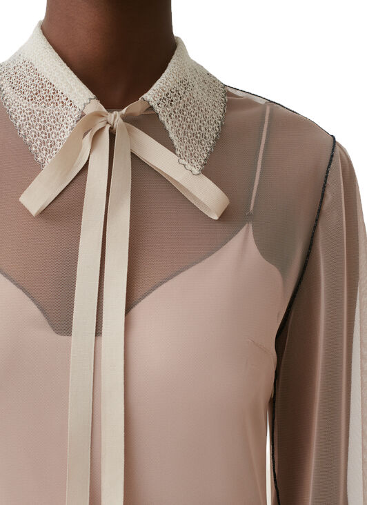 Thumbnail: Robe longue en tulle FABIANA FILIPPI