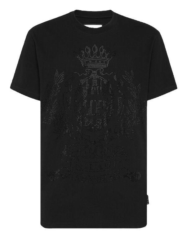 Round Neck T-Shirt Stones Crest PHILIPP PLEIN