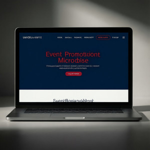 Event Promotion Microsite