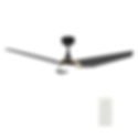 Carro - KAJ LED 56 Pulg - Negro con Brass.