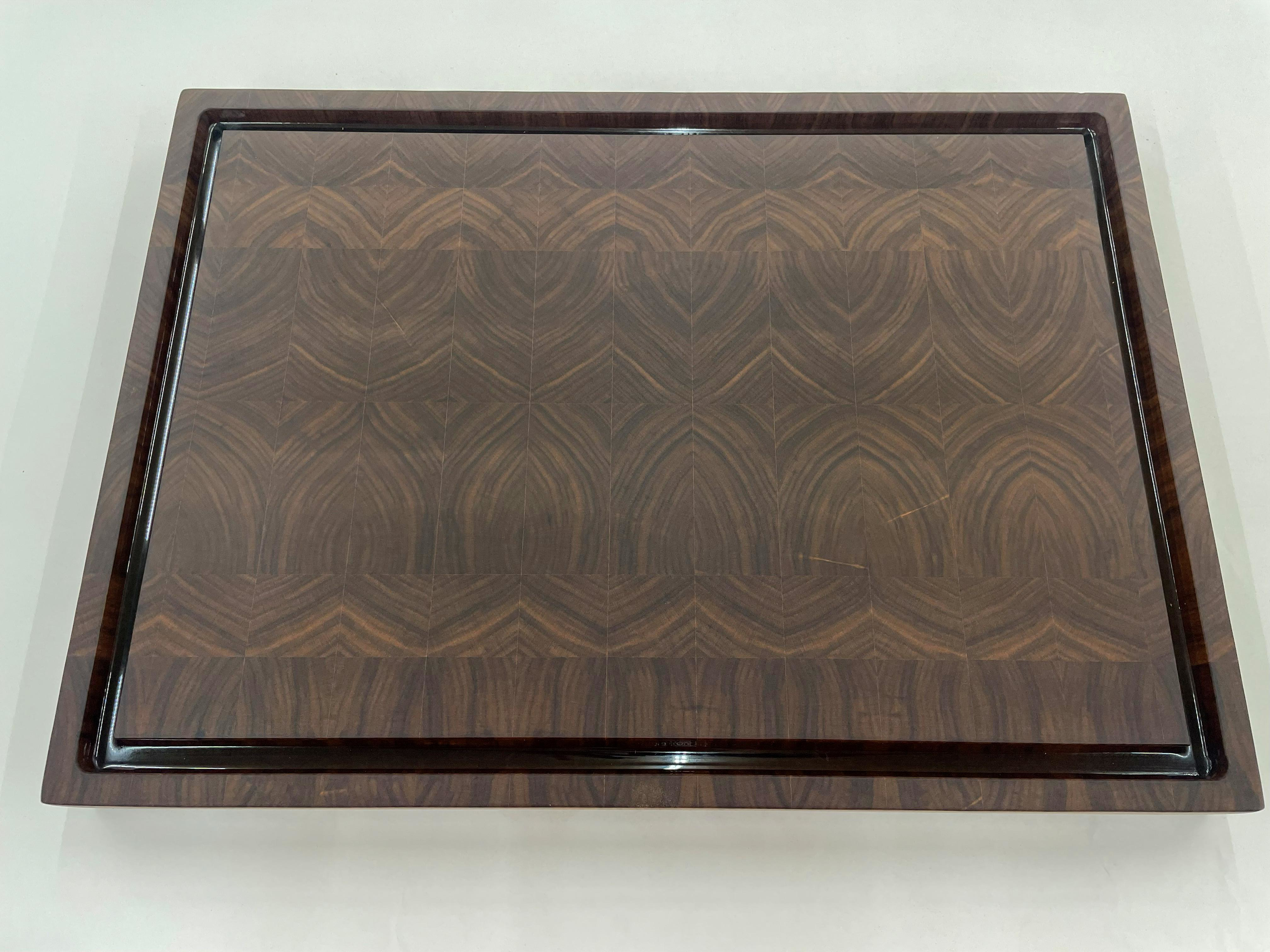 Walnut "Chef" size end grain cutting board