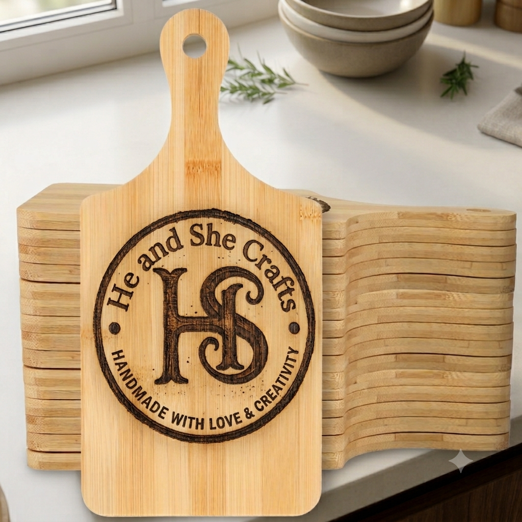 Custom Engraved Bamboo Cutting Board