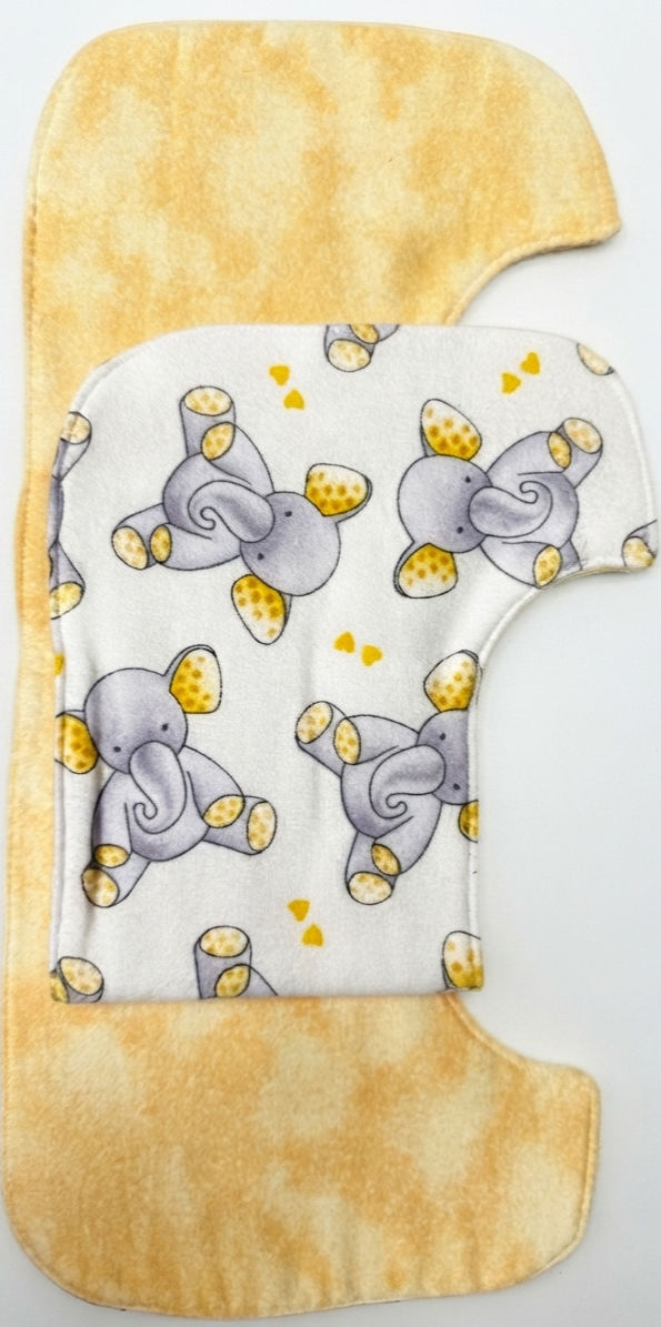 Baby Burp Cloths - 2 pack