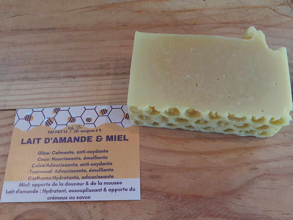 Miniature : LAIT D'AMANDE & MIEL