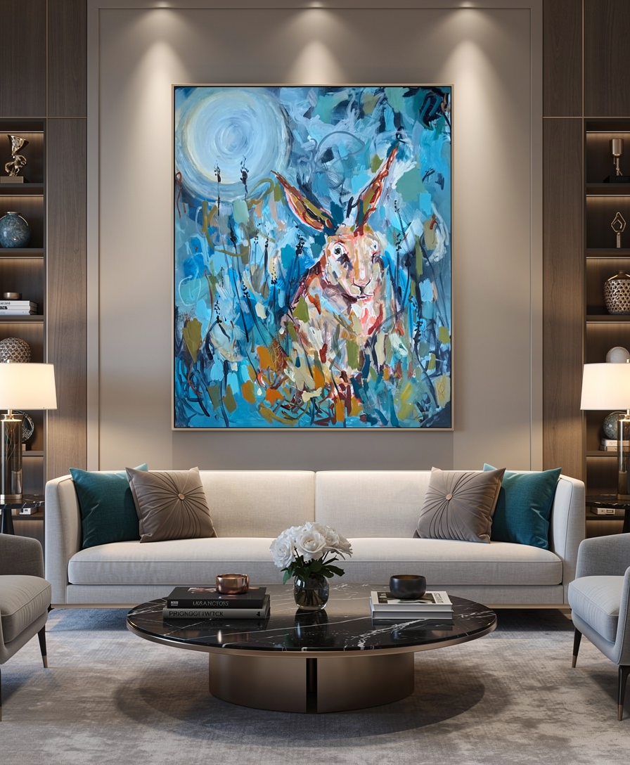 Thumbnail: Moonlit Hare