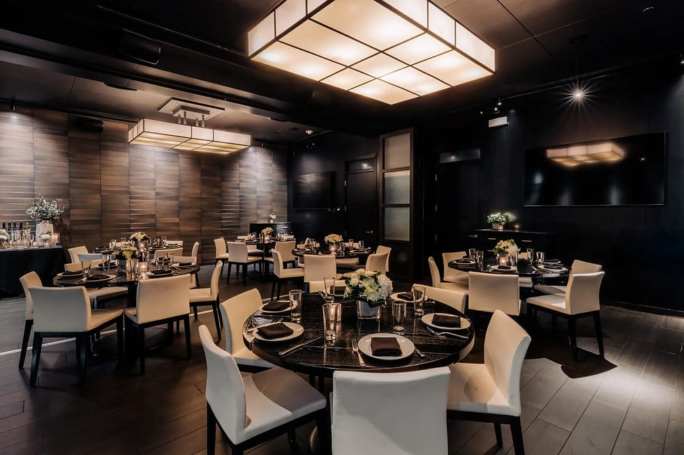 Dining room at RPM Italian in Washington, DC