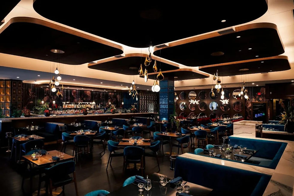 Dining room at Boketto in St. Louis Park