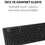 Küçük resim: MICROPACK WİN/MAC 1600 Cpı Hız Wireless Sessiz Kablosuz Türkçe Q Klavye Mouse
