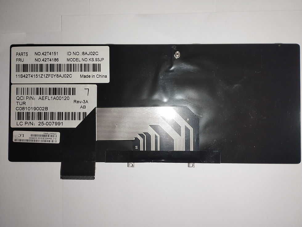 Küçük resim: LENOVO IDEAPAD S9 KLAVYE