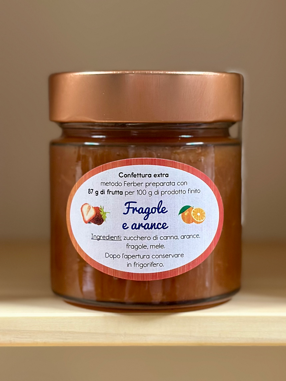 Erdbeeren und Orangen - Extra Marmelade