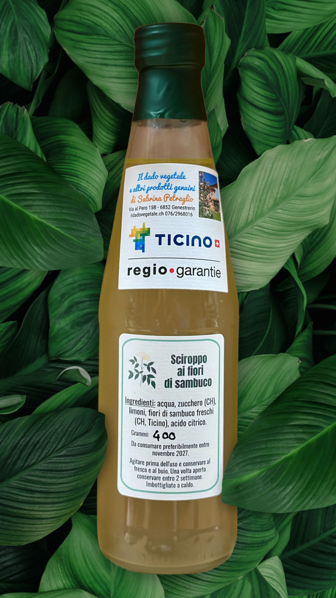 Fiori di sambuco - sciroppo regio.garantie