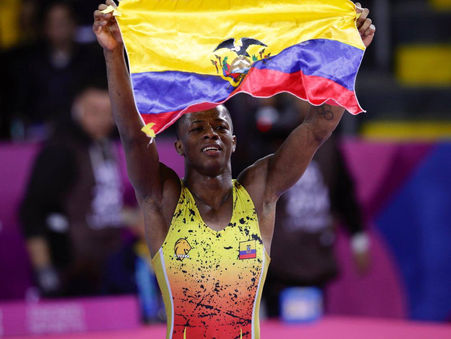 Andrés Montaño gana medalla de oro en lucha grecorromana en los Juegos Panamericanos 2019
