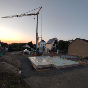 Neubau eines Einfamilienhauses in Nörtershausen