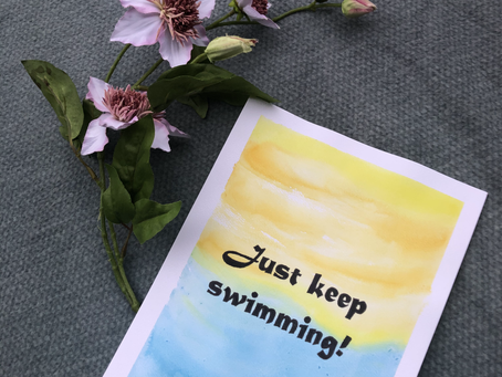 Just Keep Swimming - een pauze