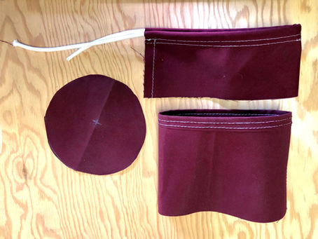Sewing in circles at sea