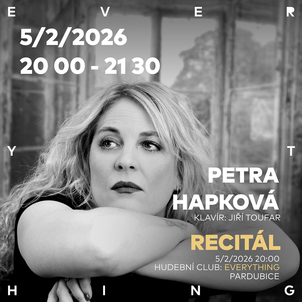 Petra Hapková - šansony s klavírem