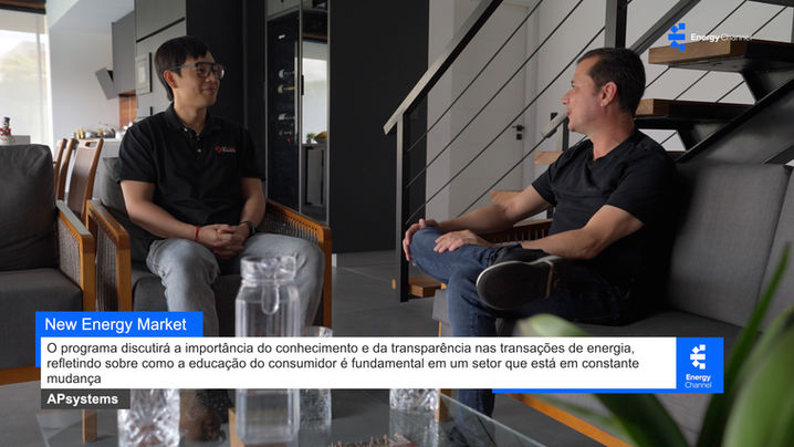Energy Channel Apresenta Novo Programa “New Energy Market” com Leandro Martins