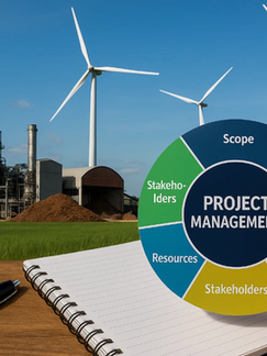 Por que Projetos de Bioenergia e WTE Promissores Falham? A Resposta Está no PMBOK 8ª Edição