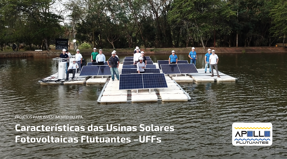 Flutuantes Apollo: A Nova Fronteira das Usinas Solares Flutuantes