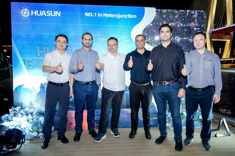 Huasun HJT Exclusive Gala Successfully