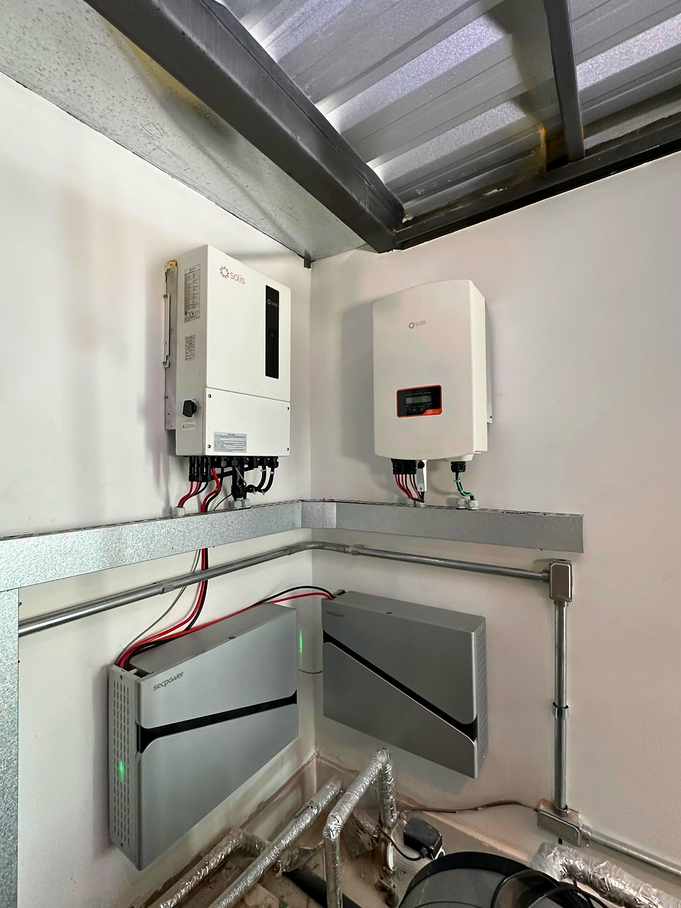 Solis entrega garante autonomia energética na casa do Denílson Show com solução híbrida com armazenamento